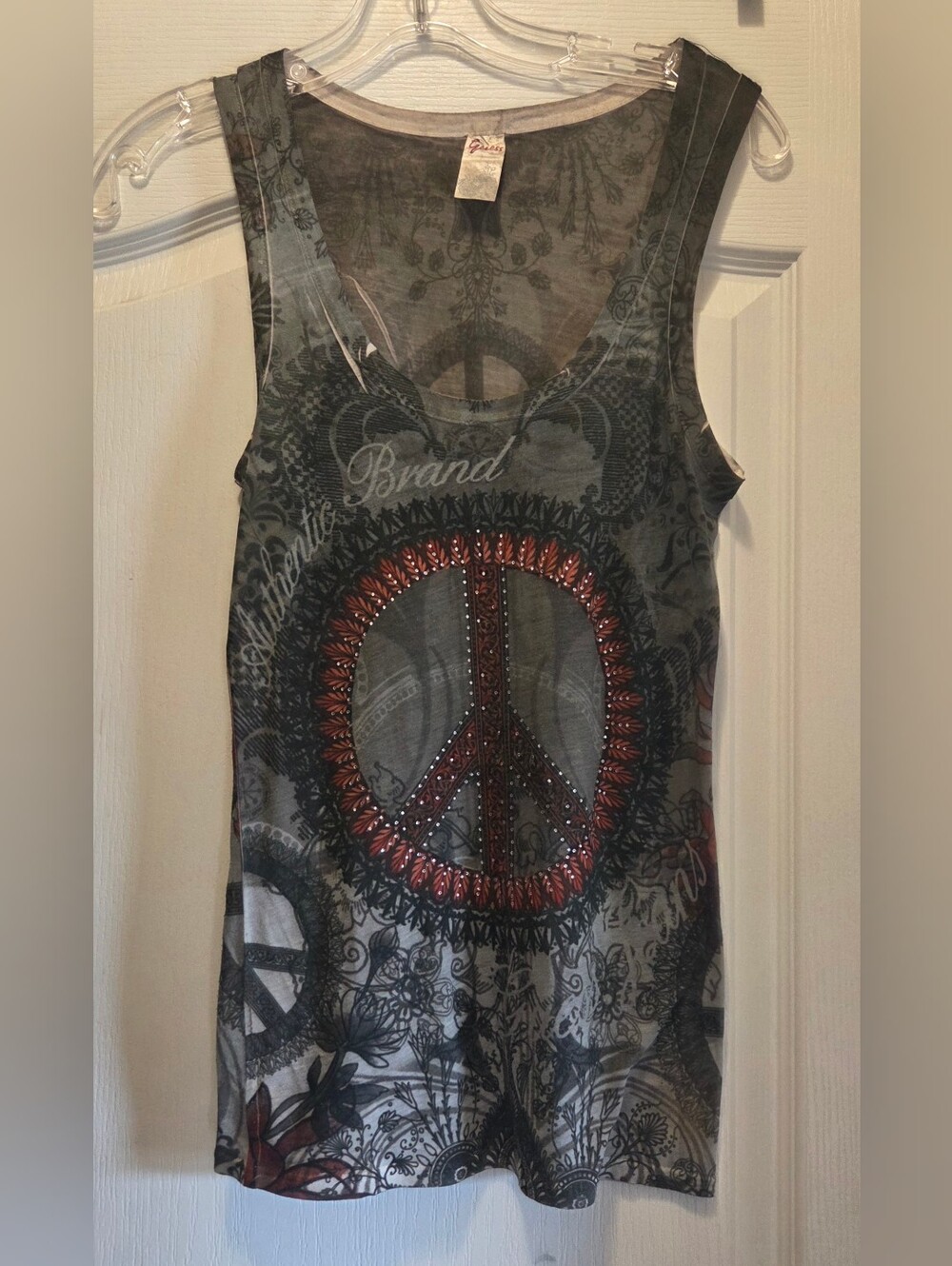Vintage Guess Sheer Tank Top
